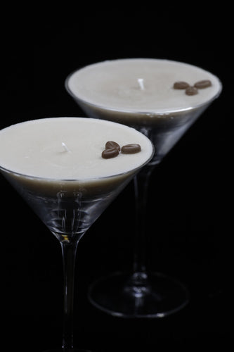 Nyhet: espresso martini stearinlys