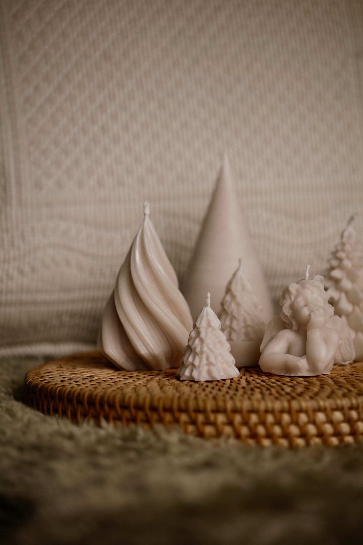 Eirins miniengel (stearinlys)