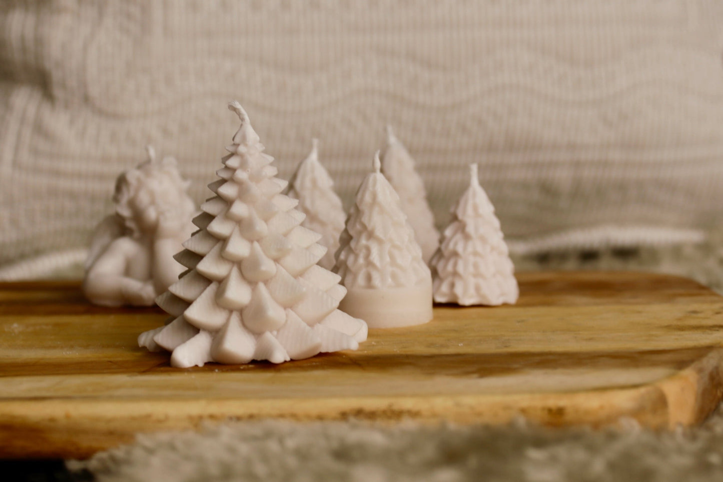 Eirins tradisjonelle juletre (stearinlys)