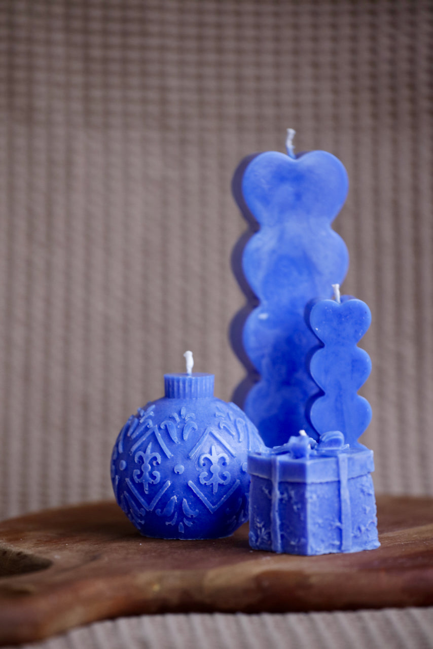 Eirins julekule (stearinlys)