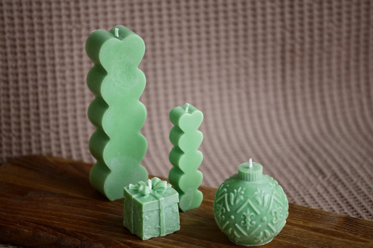 Eirins julekule (stearinlys)
