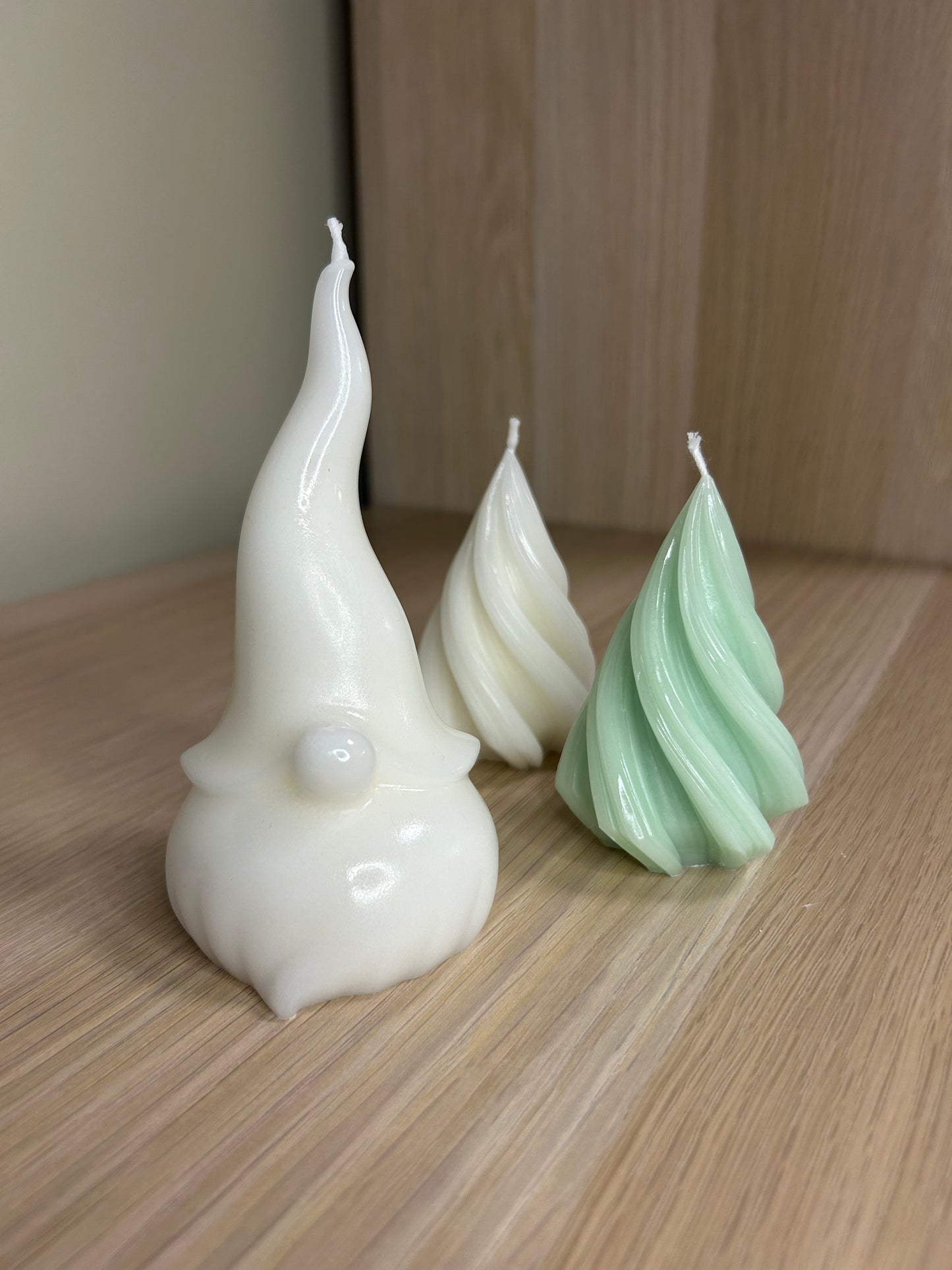 Eirins spiraljuletre (stearinlys)