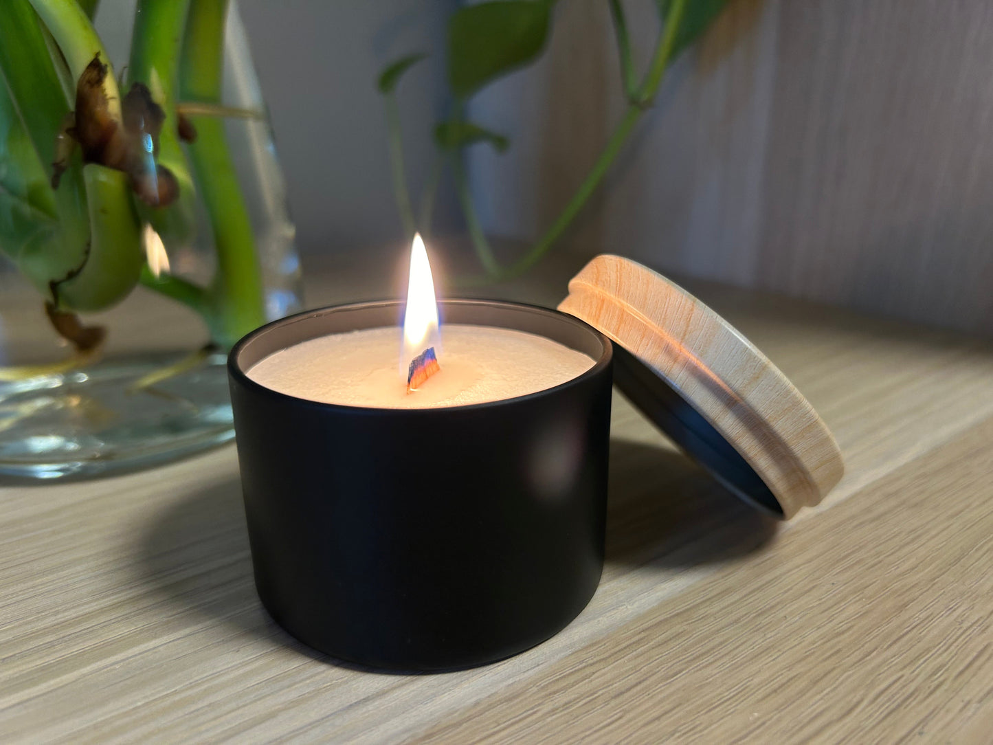 Duftlys med hemmelig beskjed (GOD MORSDAG/FARSDAG)