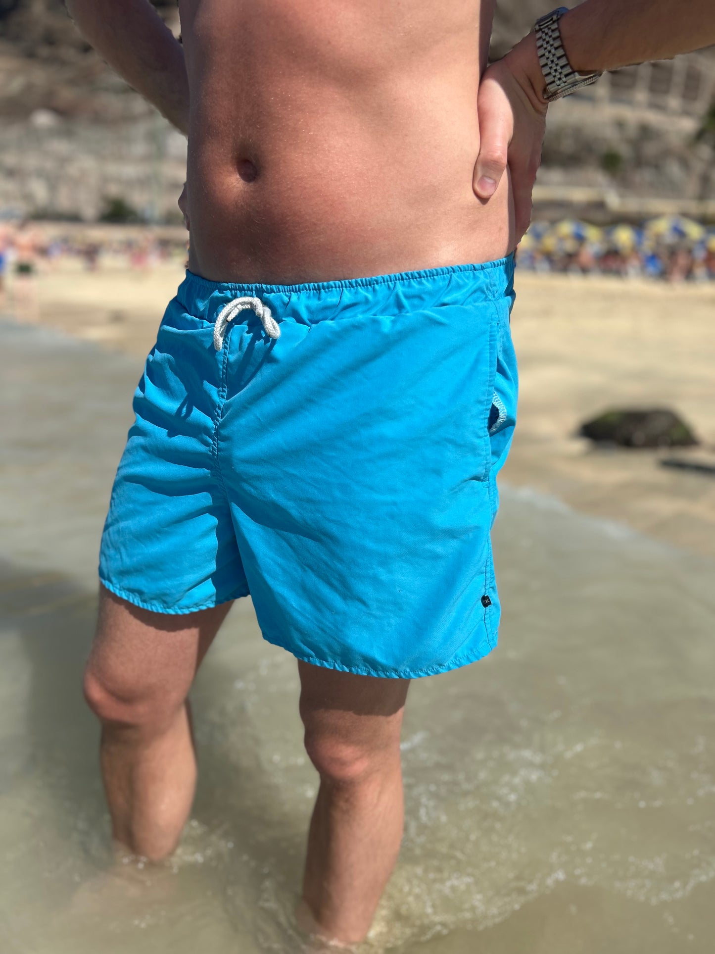 Eirins badeshorts (herre) turkis