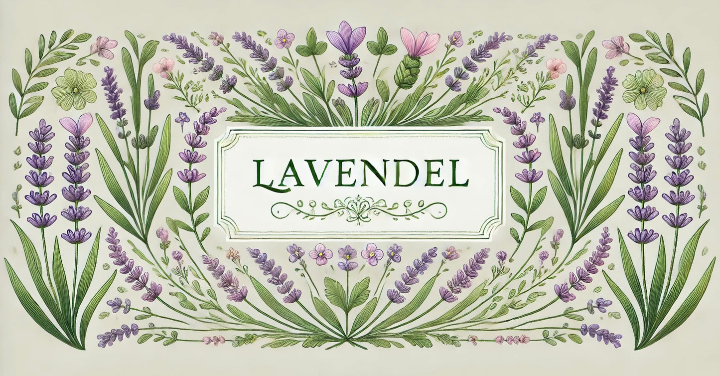 Lavendel duftlys