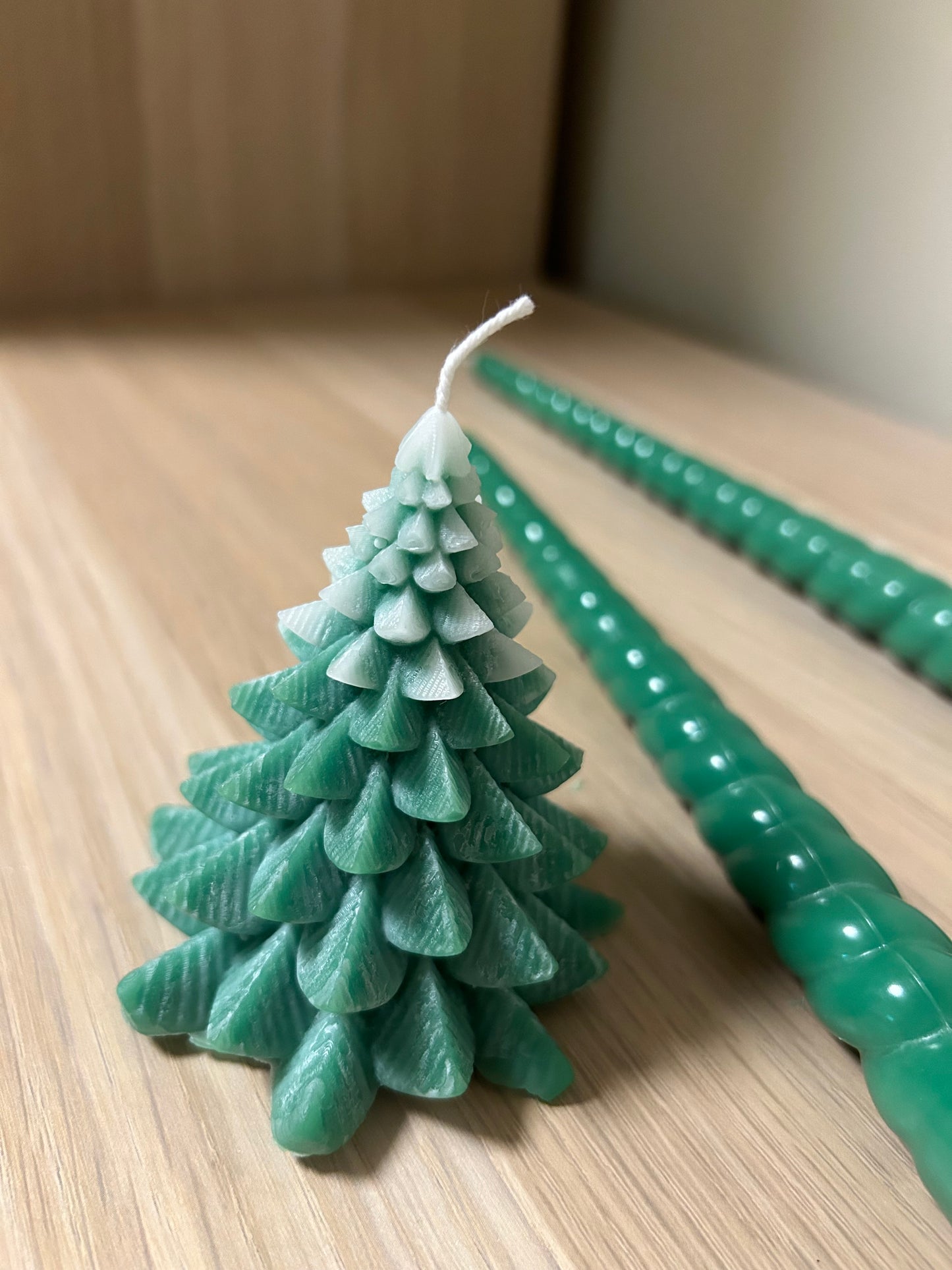 Eirins tradisjonelle juletre (stearinlys)