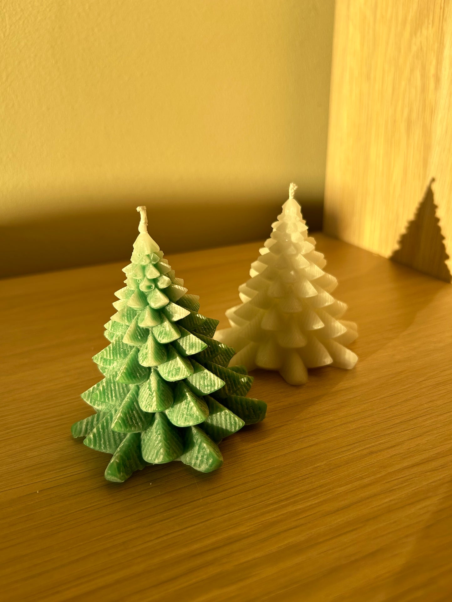 Eirins tradisjonelle juletre (stearinlys)