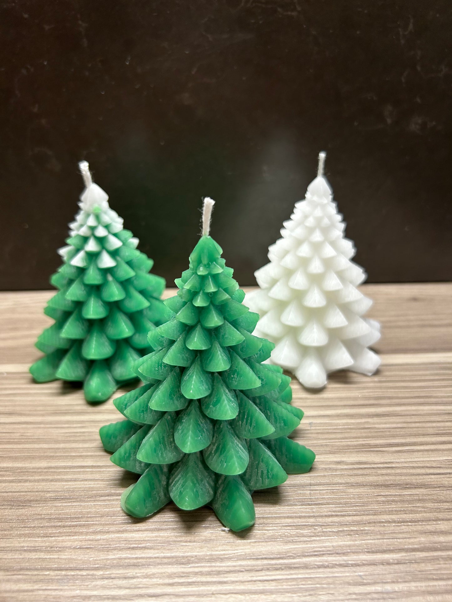 Eirins tradisjonelle juletre (stearinlys)
