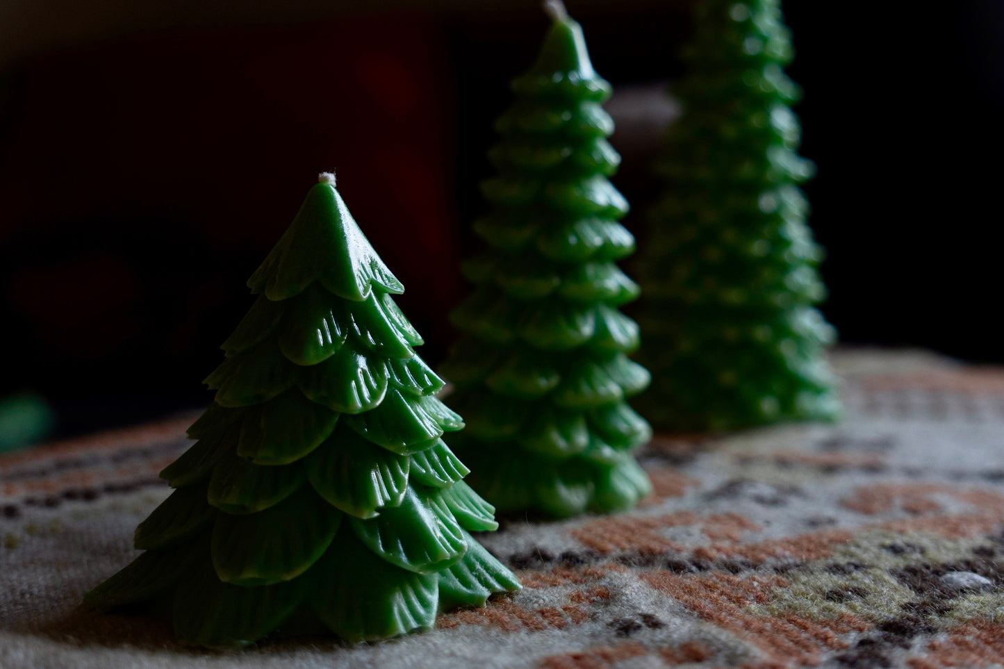 Eirins tradisjonelle juletre (stearinlys)