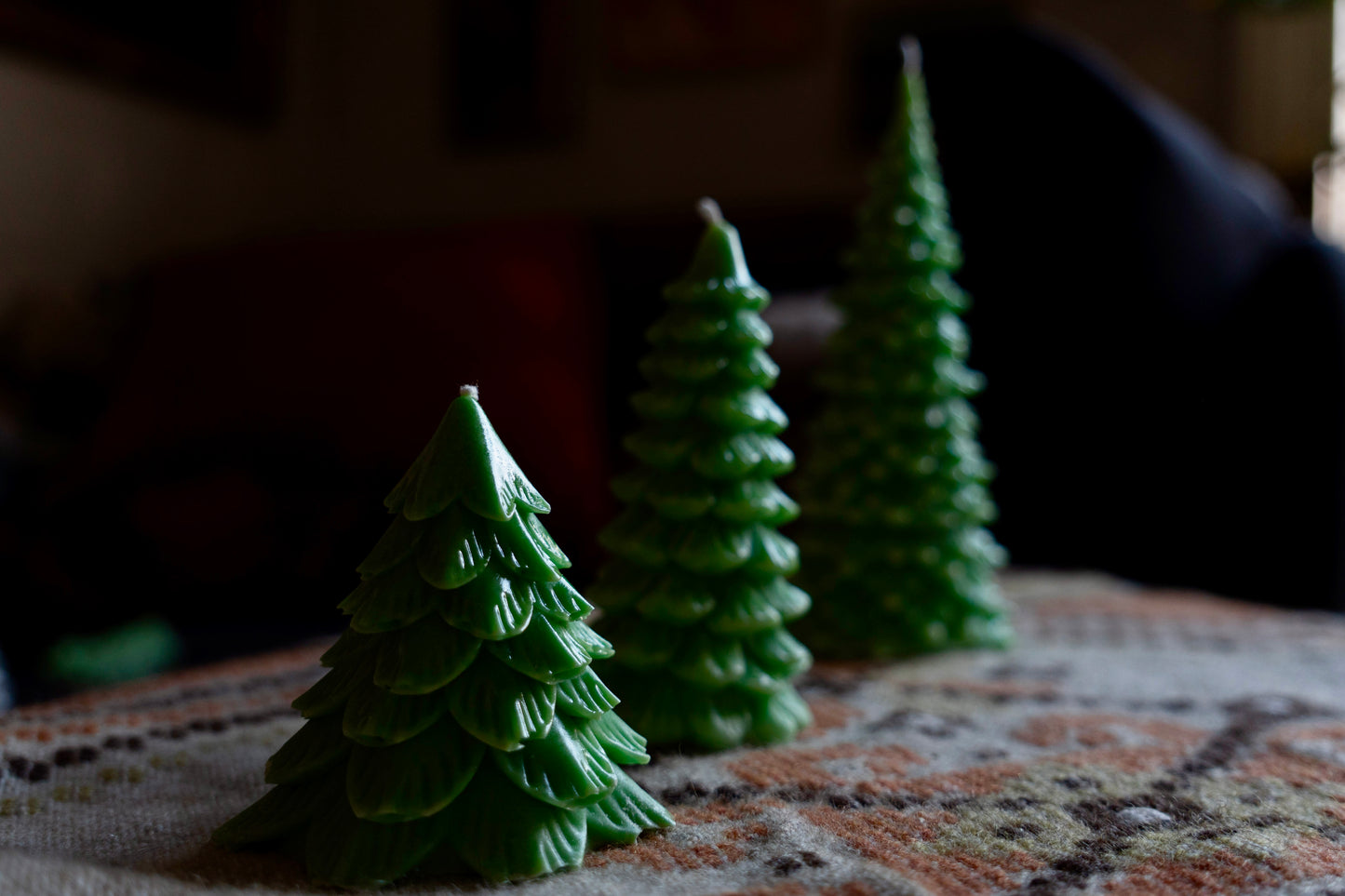 Eirins store juletre (stearinlys)