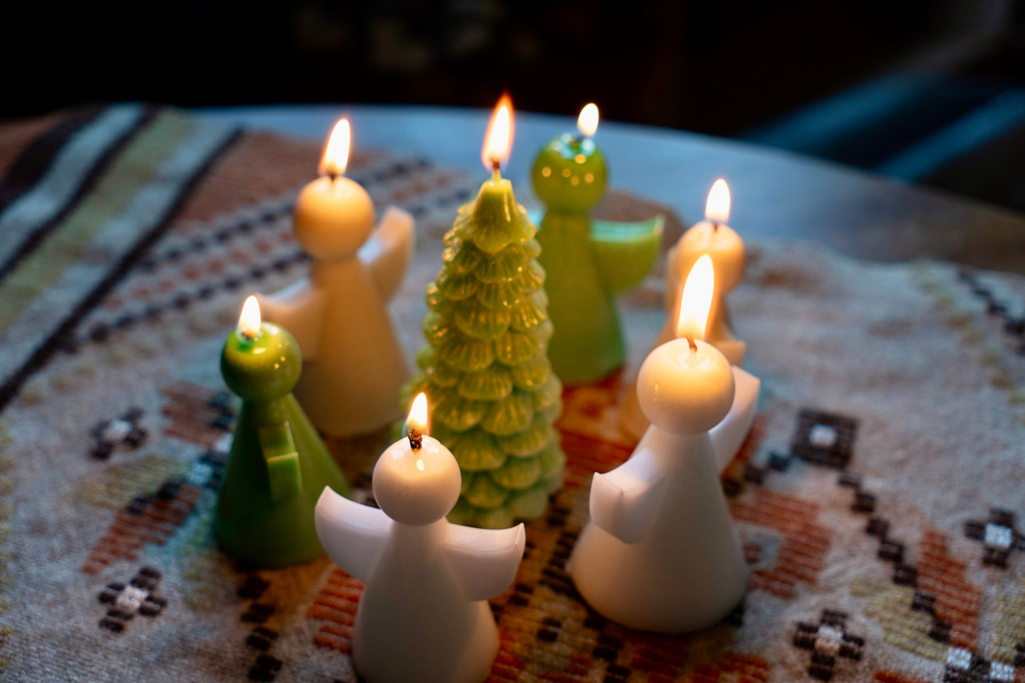 Eirins engel (stearinlys)