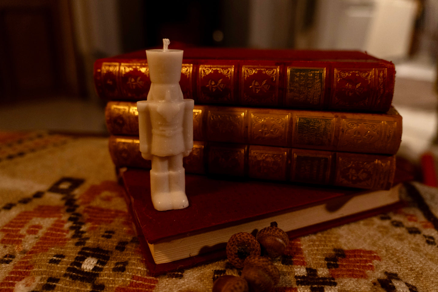 Eirins nøtteknekker/soldat (stearinlys)