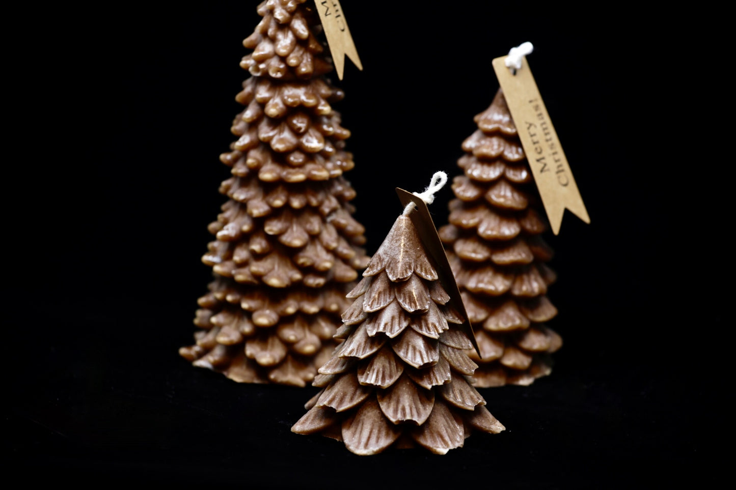 Eirins mellomstore juletre (stearinlys)