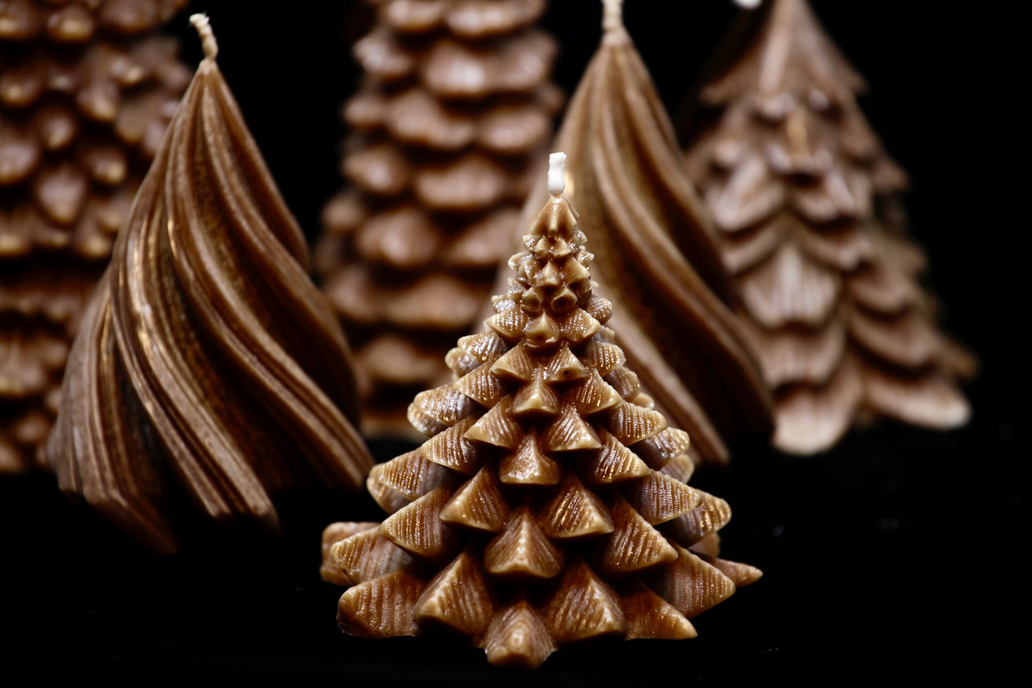 Eirins tradisjonelle juletre (stearinlys)