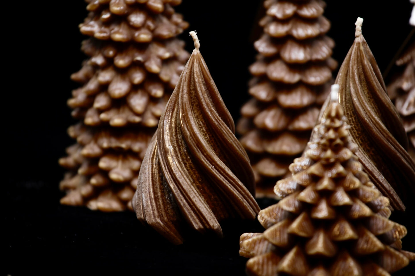 Eirins spiraljuletre (stearinlys)