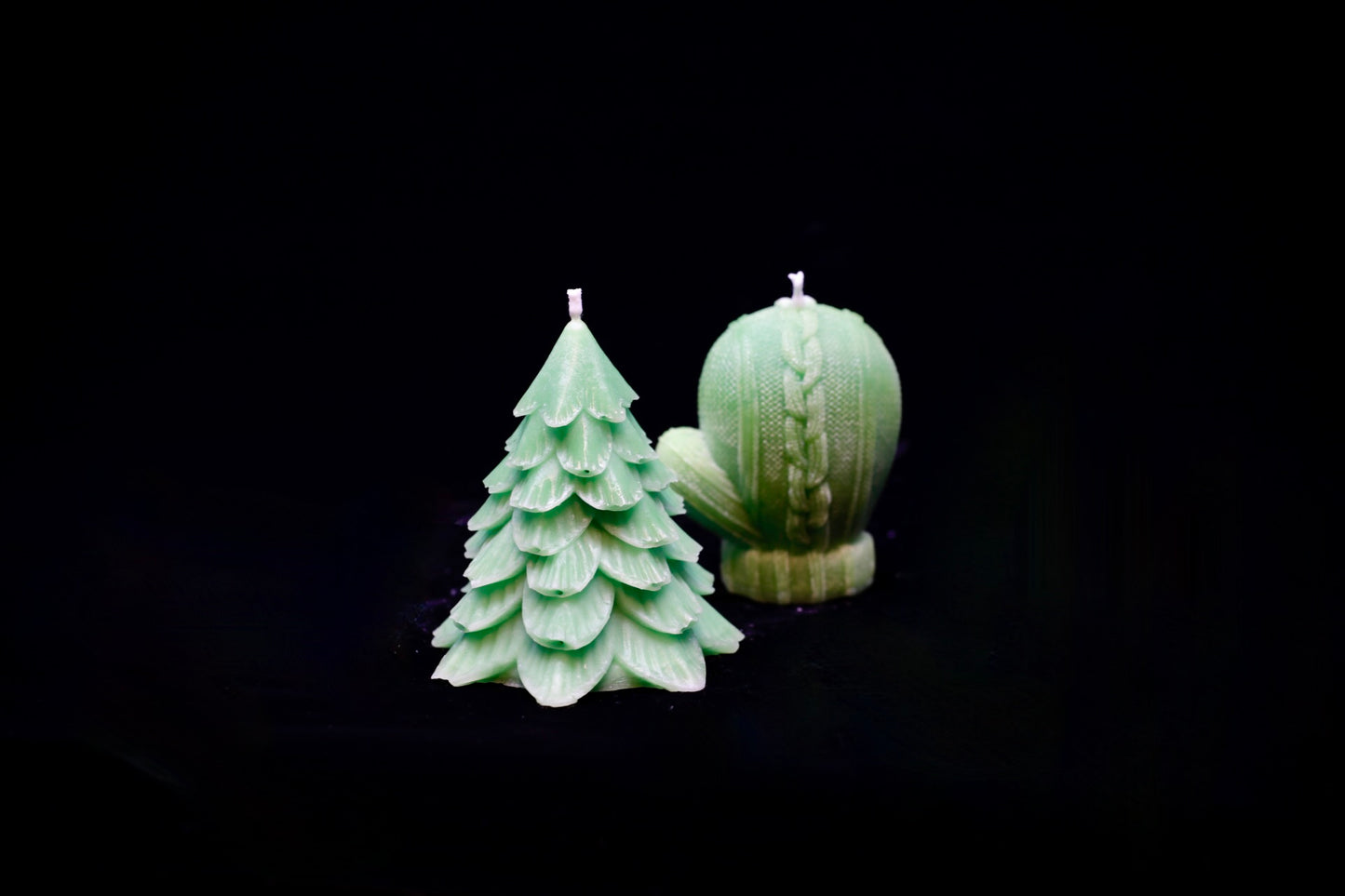 Eirins tradisjonelle juletre (stearinlys)