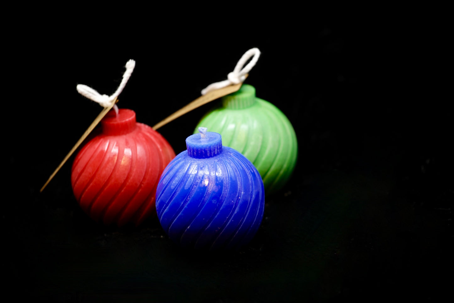 Eirins julekule (stearinlys)