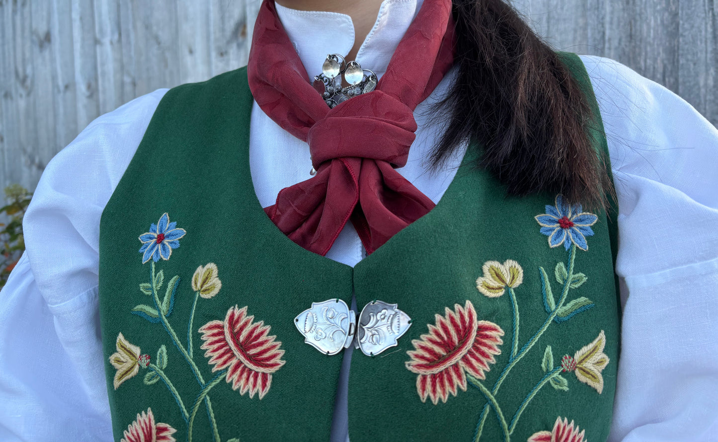 Silkeskjerf (silkedamask)