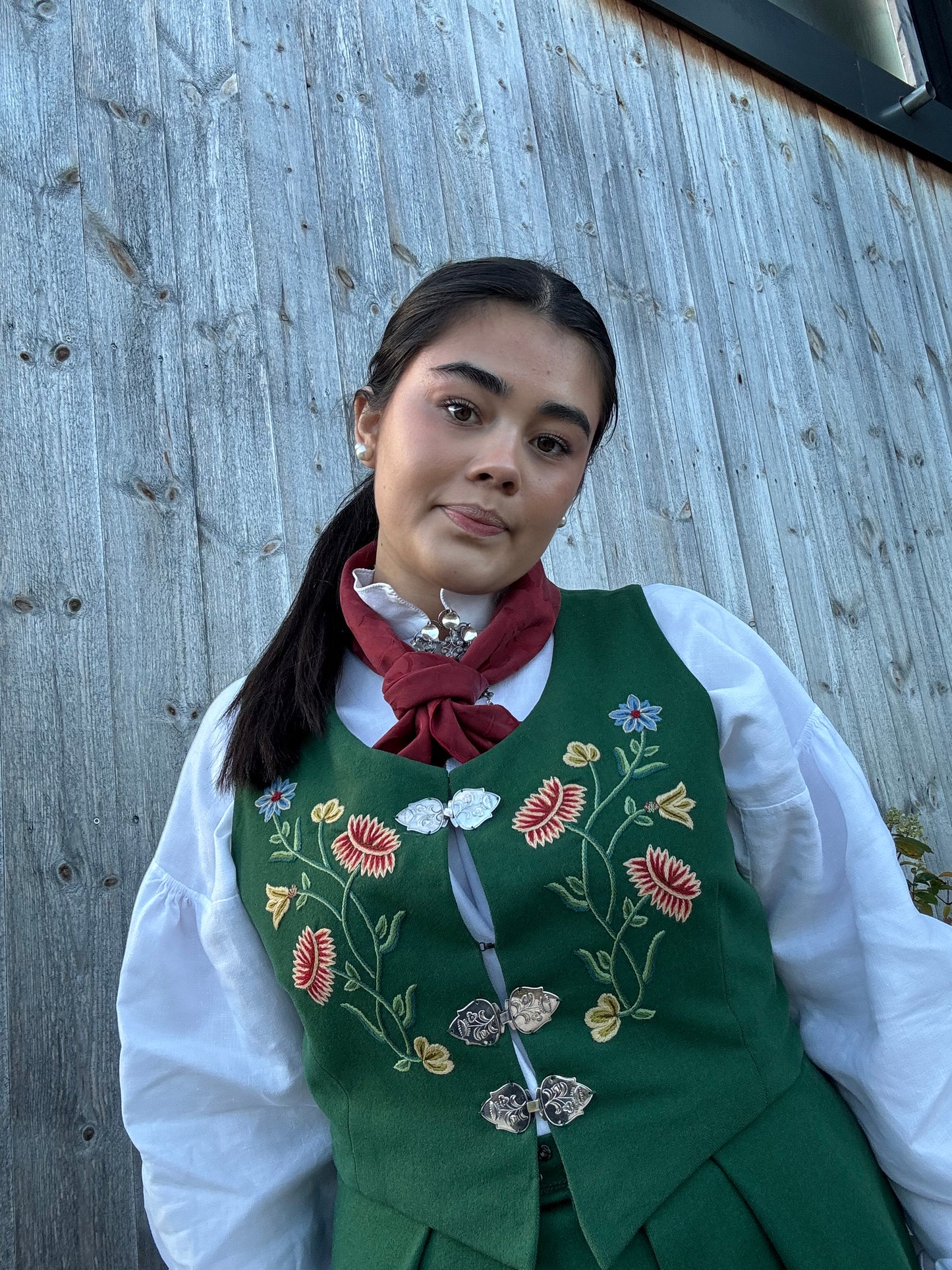 Silkeskjerf (silkedamask)