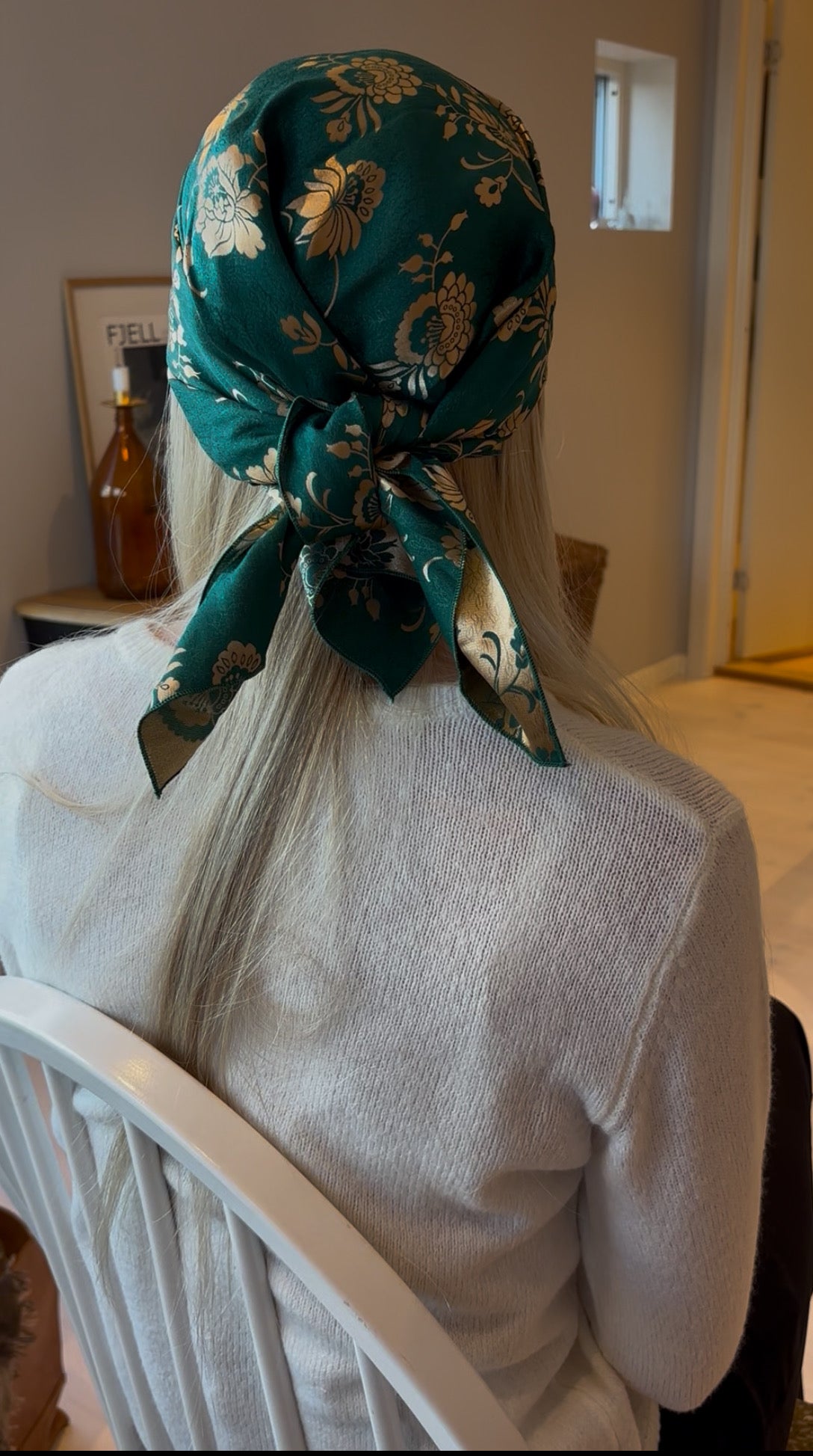 Silkeskjerf (silkebrokade)