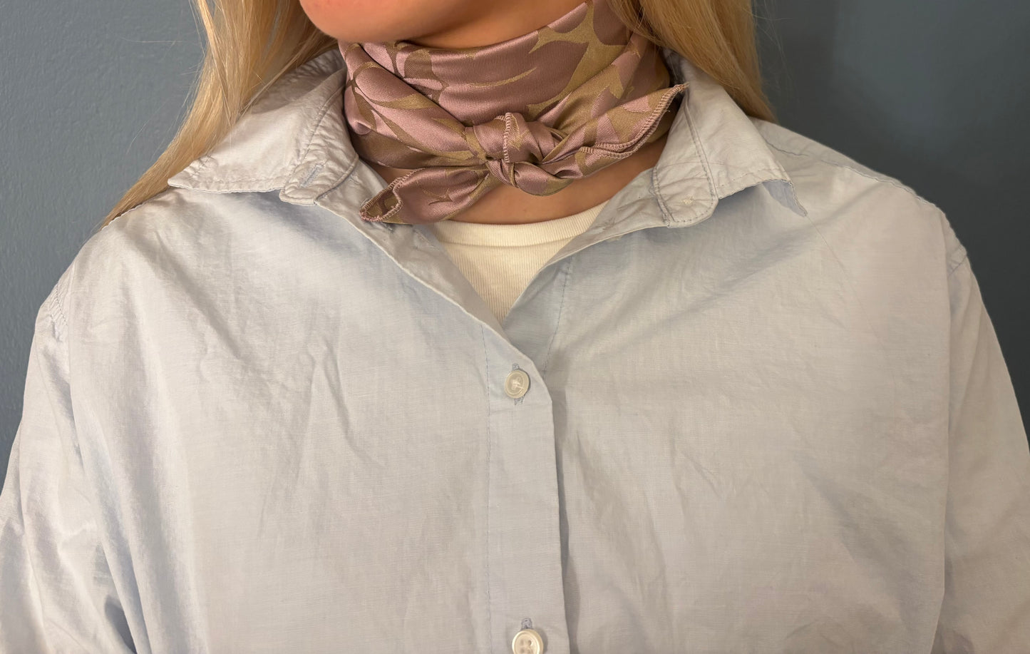 Silkeskjerf (silkedamask)